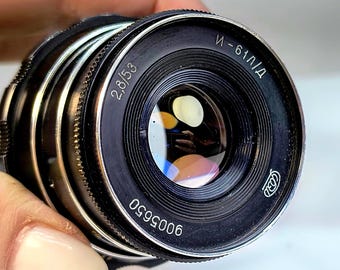 Industar-61 L/D USSR Lens 55mm f/2.8 with Lanthanum Glass – Contrast, Sharp