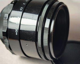 Vintage lens Helios 44-2 58mm f/2 M42 KMZ Swirly Bokeh