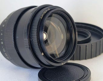 Jupiter 9 85mm F2 M42 Lens, Rare Soviet Portrait Lens Vintage Creamy Bokeh USSR