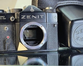 Zenit TTL Moscow 1980 Olympic Camera – Vintage USSR 35mm Slr KMZ