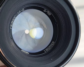 Helios-44-2 58mm f/2 lens Modified Petzval Swirled Bokeh, M42 Lens