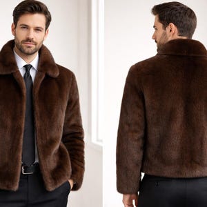 Brown Mink Coat - Etsy