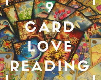 Tarot de 9 cartas ¡Me encanta leer!