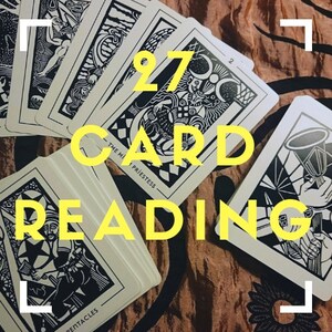27 Card Love Reading!!!