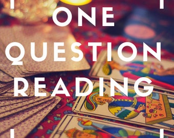 ¡Lectura de Tarot de una pregunta!