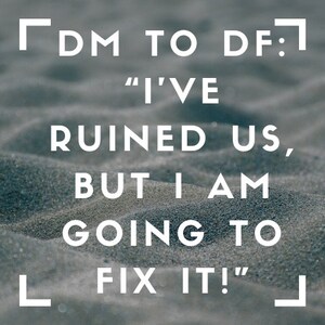 Lectura ampliada de Youtube - DM al DF: "¡Nos he arruinado, pero lo voy a arreglar!"