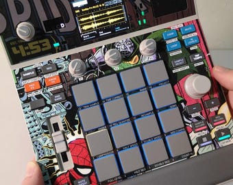 Semi-rigide skin SPIDER 02 voor Akai MPC-monster en accessoires van LofiAndy
