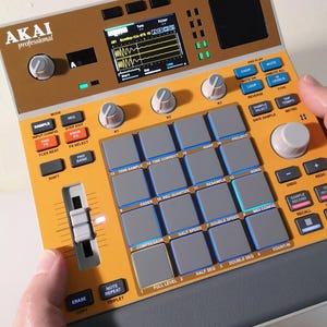 SOLID YELLOW | Semi-Rigid Skin for Akai MPC Sample, and Accessories by LofiAndy