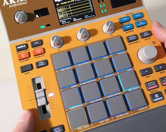 EFFEN GELE semi-rigide huid voor Akai MPC-monster en accessoires van LofiAndy