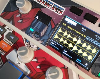 TRANSFORMERS 01 Semi-rigide skin voor Akai MPC-monster en accessoires van LofiAndy