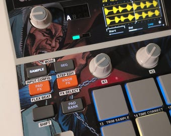 GZA vloeibare zwaarden semi-rigide huid voor AKAI MPC-monster en accessoires van LofiAndy