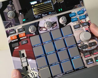 Mf DOOM: MM Food 01 semi-rigide huid voor Akai MPC-monster en accessoires van LofiAndy