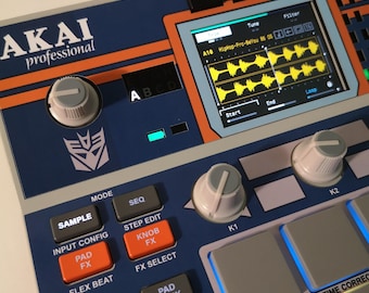 TRANSFORMERS SOUNDWAVE semi-rigide skin voor Akai MPC-sample en accessoires van LofiAndy