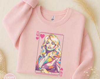 Dolly Parton Shirt, Sweatshirt & Youth Sizes: Comfort Colors® Cowgirl Country Music Tee, 100% ring-spun S-4XL