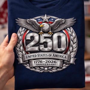 USA 250-årsjubileum PNG-paket, America 250-varor, sublimerings-PNG, America 250-png, America 250-emblem bild 2