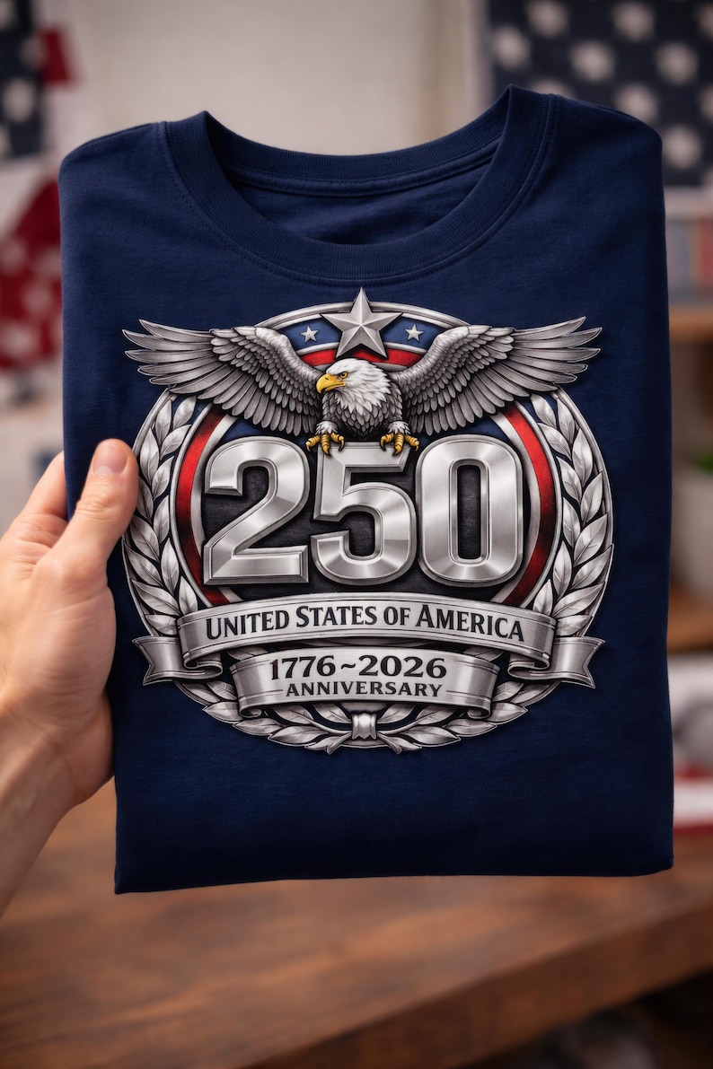 USA 250-årsjubileum PNG-paket, America 250-varor, sublimerings-PNG, America 250-png, America 250-emblem bild 2
