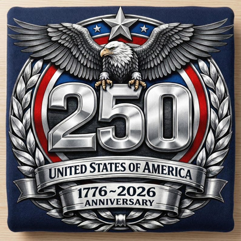 USA 250-årsjubileum PNG-paket, America 250-varor, sublimerings-PNG, America 250-png, America 250-emblem bild 9