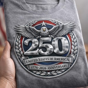 USA 250-årsjubileum PNG-paket, America 250-varor, sublimerings-PNG, America 250-png, America 250-emblem bild 3
