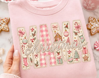 Christmas Mama PNG Set, Mom Christmas Gift, Christmas Gifts for Mom, Christmas Sublimation Designs, Holiday PNG Bundle