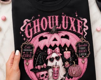 Pink Halloween PNG Bundle, POD Sellers, Spooky Pink Halloween Clipart, Pastel Goth Halloween PNG Set, Digital Download