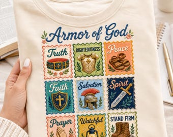 Armor of God PNG, Christian Teacher Gift, Bible Scripture PNG, Bible Verse PNG,  Armor of God Sublimation Design, Faithful Christian Woman