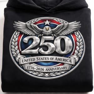 USA 250-årsjubileum PNG-paket, America 250-varor, sublimerings-PNG, America 250-png, America 250-emblem bild 5