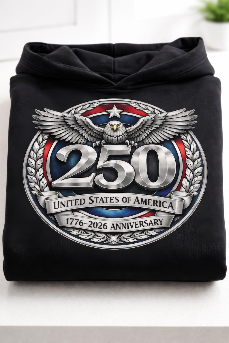 USA 250-årsjubileum PNG-paket, America 250-varor, sublimerings-PNG, America 250-png, America 250-emblem bild 5