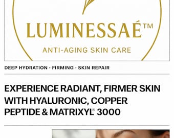Hyaluronic Peptides Infused Gel-Cream, Firming, Smoothing, Hydrating Skin Care