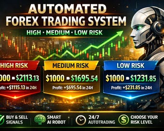 24H Profit Trading Robot – Smart Forex Automation (High / Medium / Low Risk)