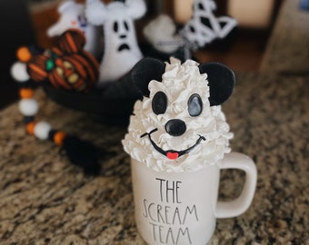 Mouse Ghost Mug topper