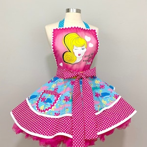 Barbie Apron, XOXO Dream Vacation, Women's Apron