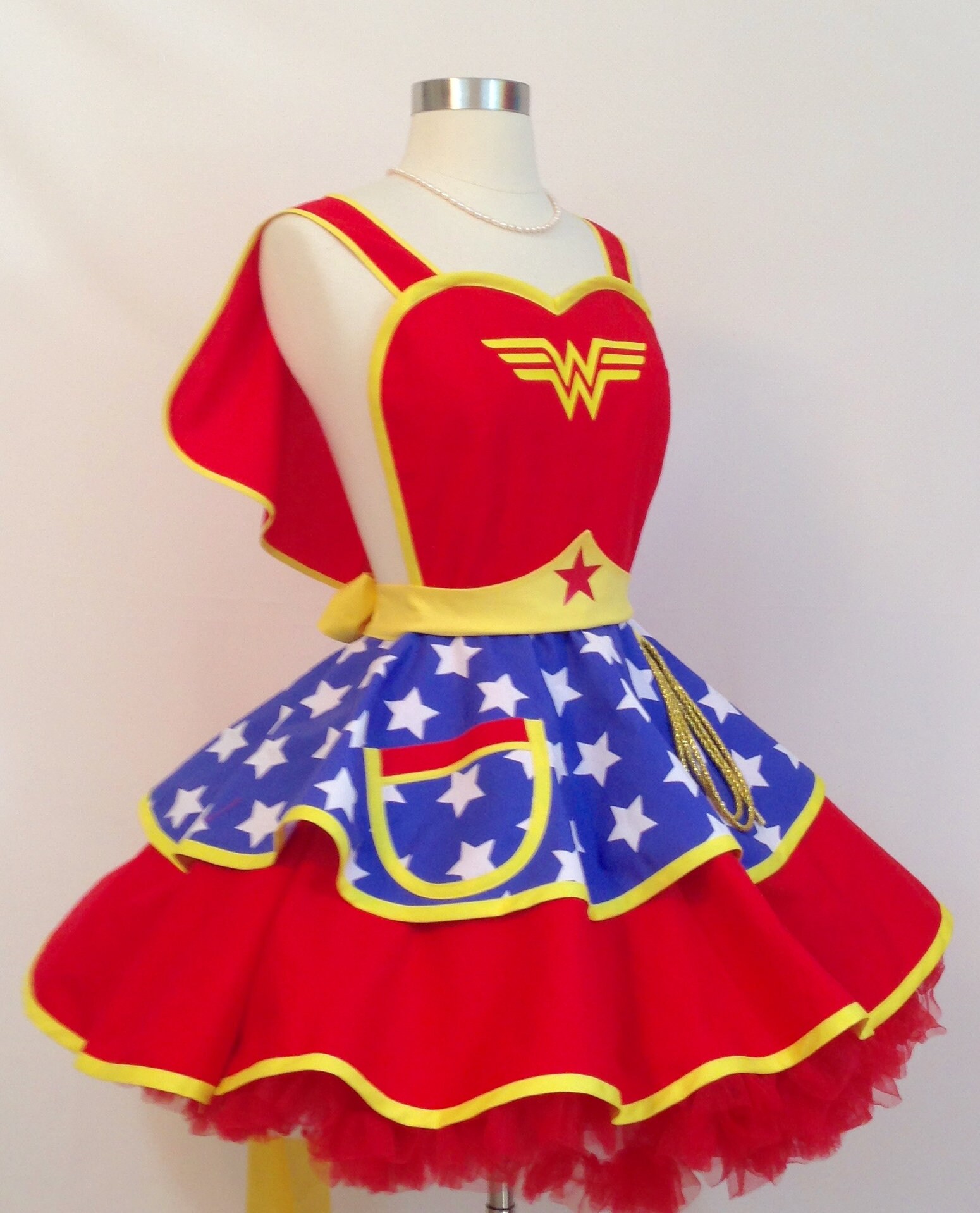 Wonder Woman Costume Apron Super Hero Costume Comic Book | Etsy