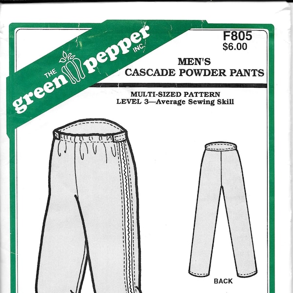 Mens Tear Away Pants Etsy