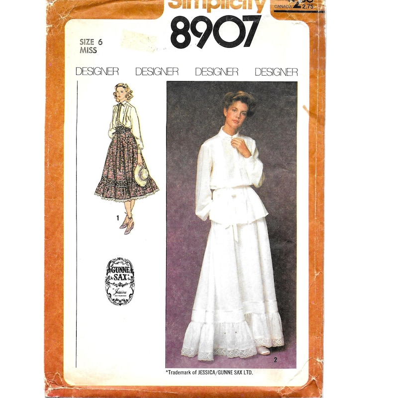 Gunne Sax Patterns Etsy