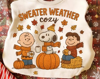 Snoop and Friend Thanksgiving & herfst png-bundel, houtsnede png, schattige hond png, Charlie Brown png, cartoonhond herfstseizoen png