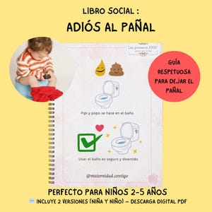 Potty Training Book | Visual Potty Training for Children | Social Story | Montessori | Printable PDF