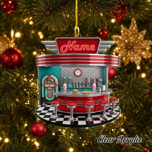 50s Diner Diorama - Etsy