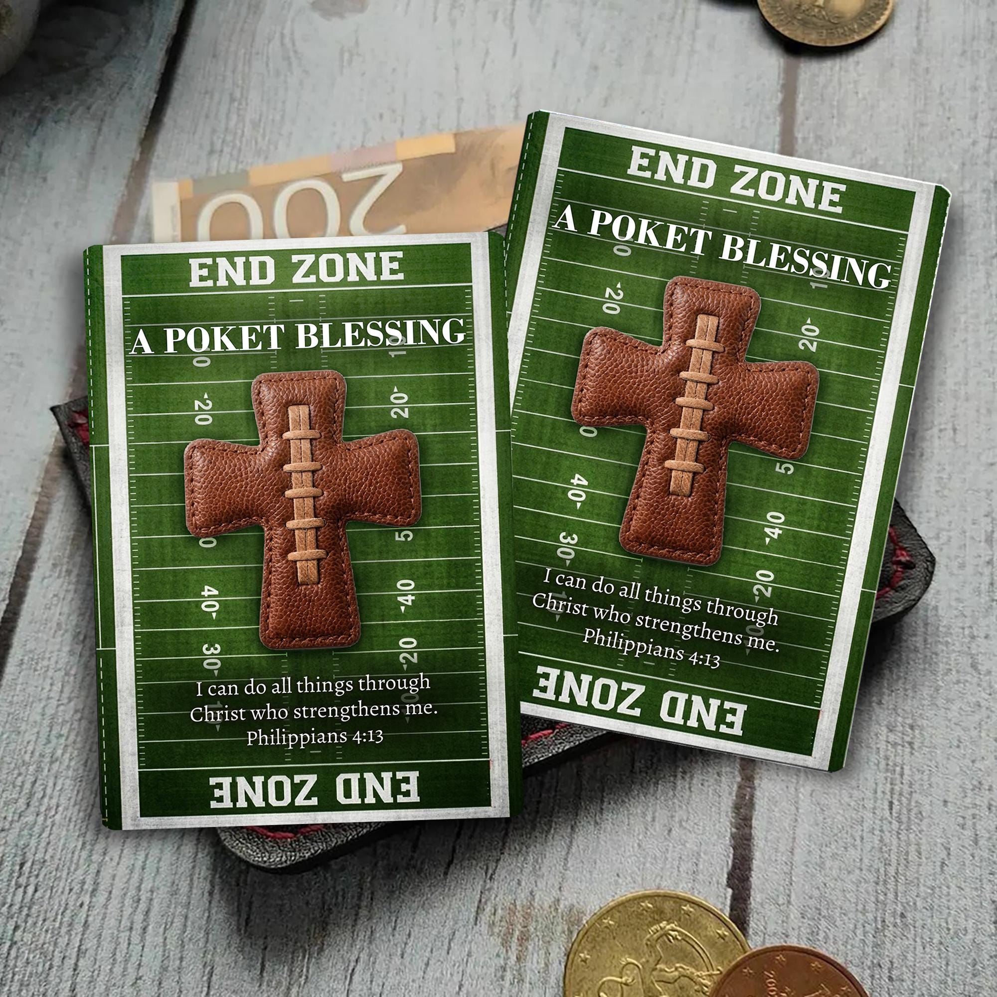 Sports Cross Pocket Blessing