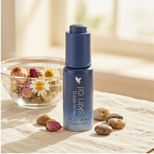 Forever Replenishing Skin Oil Silicone Free Facial Serum Witamina A E Retinyl Palmitate 1 uncja