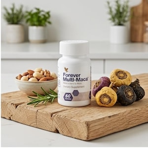 Forever Multi Maca 60 Tablets Maca Root Energy Stamina Vitality Herbal Supplement