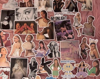 Ariana Grande Sticker Pack | Thank U Next, Eternal Sunshine, Glinda (Holographic Vinyl)