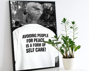 Motivationsposter – Schwarz-Weiß-Wandbild im urbanen Hypebeast-Stil, digitaler Download