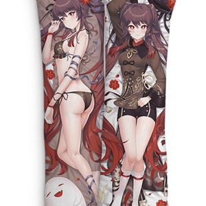 Hu Tao Body Pillow - Etsy Hu Tao Body Pillow - Etsy