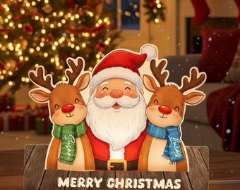 Lot De Décorations De Noël Pour Sapin - 4 Cadeaux Lumineux à Piles LED - Occasion Très Bon état