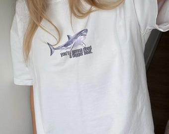 You're Gonna Need A Bigger Boat Tee, Jaws T-Shirt, Shark Graphic, Steven Spielberg Movie Fan, Jaws Humor Shirt