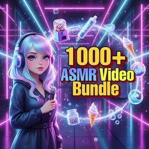 1000+ AI ASMR-video's | Ontspannings- en sensorische bundel