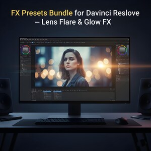Premium FX-förinställningar för DaVinci Resolve | Paket med filmeffekter och övergångar | Filmlook Edition bild 7