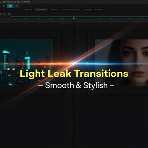 Premium FX-förinställningar för DaVinci Resolve | Paket med filmeffekter och övergångar | Filmlook Edition bild 5
