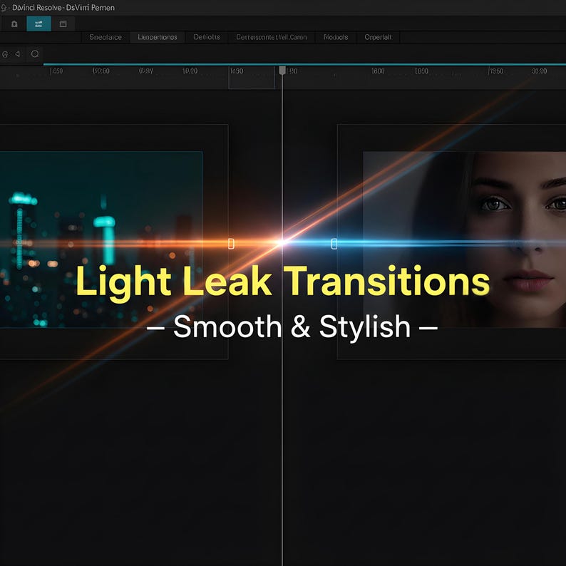 Premium FX-förinställningar för DaVinci Resolve | Paket med filmeffekter och övergångar | Filmlook Edition bild 5