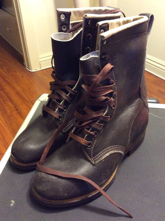 boys leather work boots